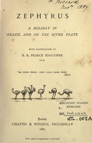 Cover of: Zephyrus: a holiday in Brazil and on the River Plate