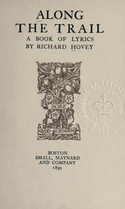 Cover of: Along the trail by Richard Hovey