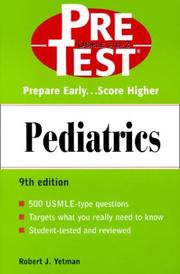 Pediatrics by Robert J., M.D. Yetman