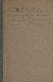 Cover of: [Bibliography of printed works in Spanish relating to those portions of the United States which formerly belonged to Mexico. by Henry Raup Wagner