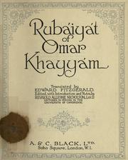 Cover of: Rub©Øaiyat of Omar Khayy©Øam. by Omar Khayyam