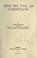 Cover of: Why we fail as Christians