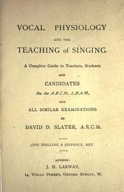 Vocal physiology and the teaching of singing