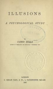 Cover of: Illusions by Sully, James, Sully, James