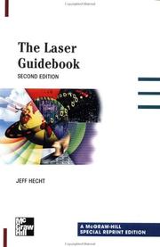 Cover of: The Laser Guidebook by Jeff Hecht