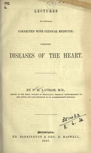Cover of: Lectures on subjects connected with clinical medicine: comprising diseases of the heart.