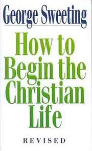 Cover of: How to begin the Christian life