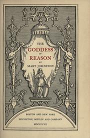 Cover of: The goddess of reason
