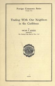Cover of: Trading with our neighbors in the Caribbean