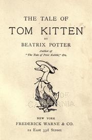Cover of: The tale of Tom Kitten by Jean Little