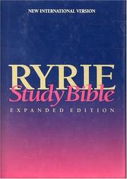 Cover of: Ryrie study Bible: New International version