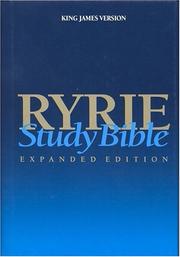 Cover of: Ryrie study Bible | 