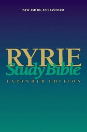 Cover of: Ryrie study Bible: New American Standard Bible, 1995 update