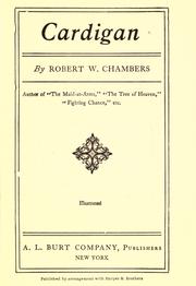 Cover of: Cardigan by Robert W. Chambers