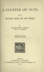 Cover of: A cluster of nuts by Katharine Tynan