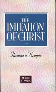 Cover of: Imitation Of Christ (Moody Classics) by Thomas à Kempis