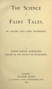 Cover of: The science of fairy tales by Edwin Sidney Hartland