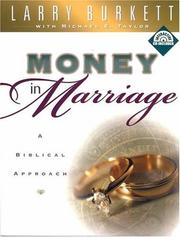 Cover of: Money In Marriage Workbook (Christian Financial Concepts Resourceful Living Series)