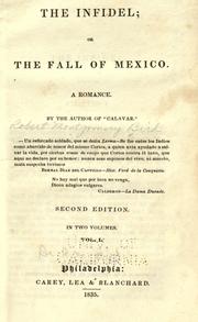 Cover of: The infidel, or, The fall of Mexico.: A romance