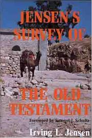 Cover of: Jensen's survey of the Old Testament by Irving Lester Jensen