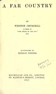 Cover of: A far country. by Winston Churchill