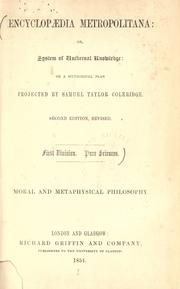 Cover of: Moral and metaphysical philosophy. by Frederick Denison Maurice