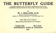 Cover of: The butterfly book by W. J. Holland