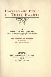 Cover of: Flowers and ferns in their haunts by Mabel Osgood Wright