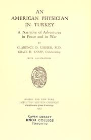 Cover of: American physician in Turkey: a narrative of adventures in peace and in war