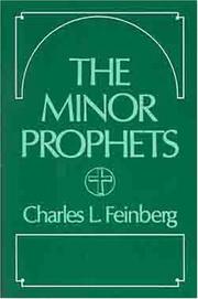 Cover of: Minor Prophets by Charles L. Feinberg