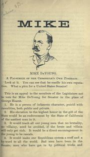 Cover of: Mike De Young. by Perkins, Frederic B.