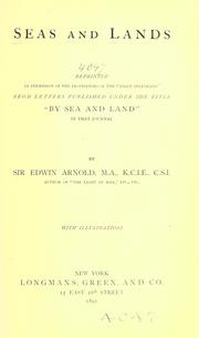 Cover of: Seas and lands
