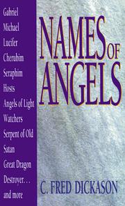 Cover of: Names of Angels (Names of... Series)