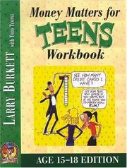 Cover of: Money Matters Workbook for Teens (ages 15-18)