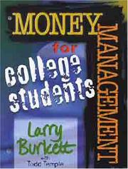 Cover of: Money Matters Workbook for College Students