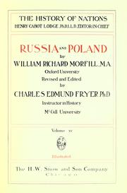 Cover of: Russia by William Richard Morfill