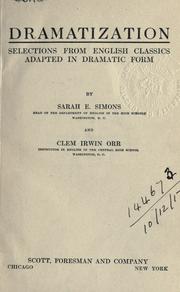 Cover of: Dramatization