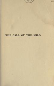 Cover of: The call of the wild. by Jack London