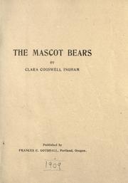 Cover of: The mascot bears