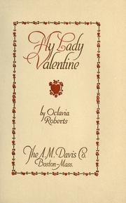 Cover of: My Lady Valentine