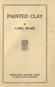 Cover of: Painted clay by Doris Boake Kerr