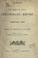 Cover of: Extracts from the Hon. J.H. Gray's preliminary report on the statutory laws - Ontario, New Brunswick, and Nova Scotia.