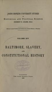 Cover of: Constitutional history of Hawaii by Henry E. Chambers