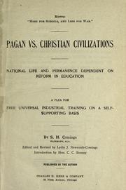 Cover of: Pagan vs. Christian civilizations by Samuel Huntington Comings