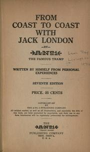 From coast to coast with Jack London by Leon Ray Livingston