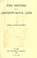 Cover of: The record of an adventurous life
