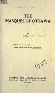 The masques of Ottawa