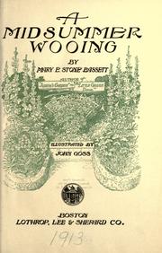 Cover of: midsummer wooing