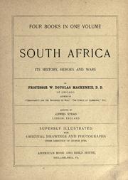 Cover of: South Africa by W. Douglas Mackenzie