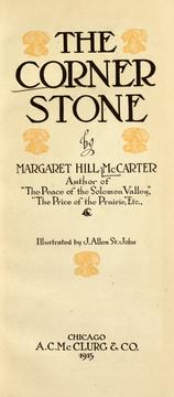 Cover of: The corner stone